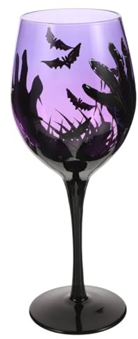 CIYODO Gobelet À Vin Sans Pied Pour Réfrigérateur Thème Halloween