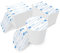 Rusoz Double Sided Sticky Pads 60 Pcs Strong Double Sided Tape Self Adhesive Foam Pads Waterproof Number Plate Sticky Pads for Wall Hangings, Pictures, Dash Cams (White)