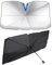 Parasol Coche Delantero para VW Volkswagen Lupo I Hatchback(1998-2005),Protección Solar, Aislamiento térmico, Reduce la Temperatura Dentro del automóvil,Plegable, fácil de almacenar