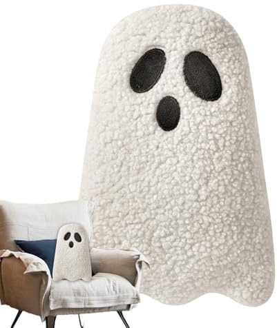 JIEBWCHA Geisterkissen, 2 Stück weiche Puppe Halloween, für Dekoration Party Geburtstag Geschenk Kinder