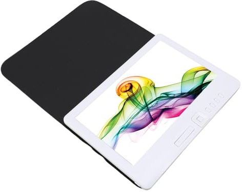 Fockety E -Book -Leser, Tragbarer Digitaler E -Leser mit 7 Zoll Farbdisplay und Schutzabdeckung, E -Tinten -Tablet mit Langer Akkulaufzeit Unterstützt 32 GB SD -Karte (16G)