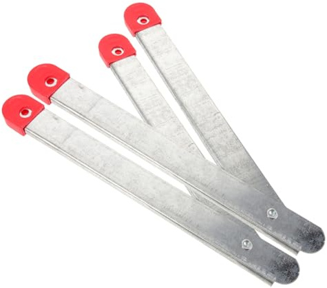 DEARMAMY 2 Sätze Klappleiter Scharnier Ersatzteile Leiter Gelenk mit Zugstange aus Aluminiumlegierung Robuste Faltbare Treppenverbindung Einfache Montage Kompatibel mit Haushaltsleitern