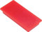 FRANKEN Magnete Rechteckig, 10 Stück, Hochwertige Haftmagnete für Büro, Haushalt, Werkstatt, ideal für Whiteboards, Kühlschrank, Plantafeln oder Schaukästen, 23 x 50 mm, Rot, HM2350 01