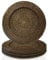 33 cm Assiette de rotin (lot de 4)