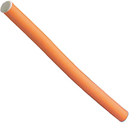 Comair 3011755 Flex-Wickler, 6er Beutel, Lang, 17 x 254 mm, orange