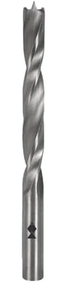 Fisch FSF-321200 3/16-Inch High Speed Steel Double Flute Brad Point Drill Bit