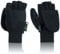 Fuse Handschuh 'Klapp-Fäustling' - schwarz, XS