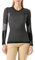 CMP - Felpa donna senza cuciture, Nero, 36/38
