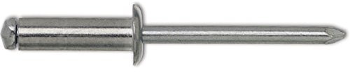 GESIPA Blindniete Flachrundkopf 3.0 x 6 Aluminium mit Edelstahldorn, 6320112