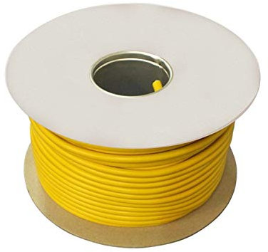Ali's DIY 1.5 mm Arctic 3 Core Flex Cable - Yellow - 5 Metre Custom Cut Length