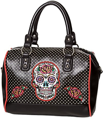 Banned Alternative Dia De Muertos Frauen Handtasche multicolor