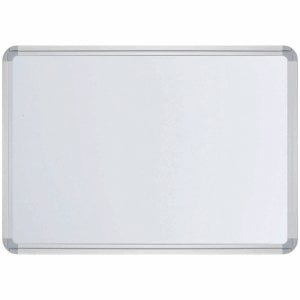 Ultradex Stellwandtafel Whiteboard Emaille Outdoor B1800xH1200xT22mm weiß