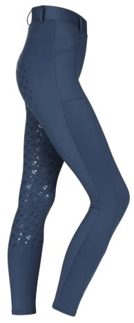 Shires AUBRION Albany ridtights - 11/12 år, marinblå, marinblå