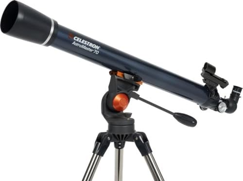 Celestron - Astromaster LT 70AZ mit Phoneadapter und Moonfilter