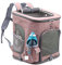 PETCUTE Hunderucksack,Faltbarer Katzenrucksack für Katzen und Hunde mit Abnehmbare Matte,Atmungsaktive Haustier Rucksack mit Verstellbare gepolsterte Riemen,Aufbewahrungstasche für Draussen Reisen