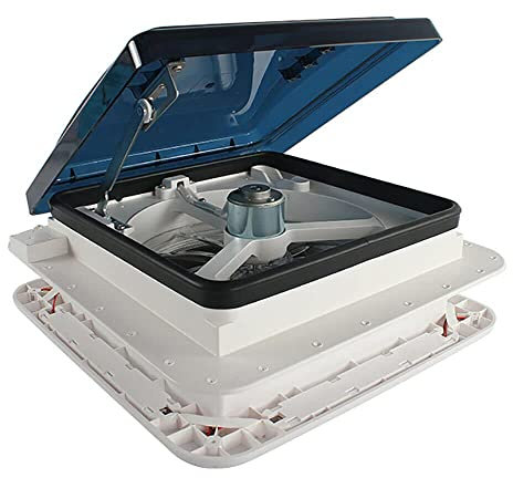 Futchoy RV Roof Vent Fan,12V Motorhome Vent Fan for Motorhome Camper Van Trailer Bathroom