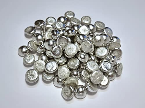 Zinn, Lebensmittelzinn Sn95Sb3Cu2 1000g, 500g uns 100g in Pellets Bleifrei Lebensmittelecht (500)