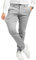 Performance Pants Herren Hellgrau (Größe 31W/32L) - Stilvolle Herren Hosen Stretch - Chino Hose Stretch - Stilvolle Anzughose - Modische Praktische Männer Hosen für Business & Freizeit