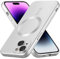ZCDAYE Case for iPhone 14, iPhone 14 (6.1 inches) Phone Case Compatible with Wireless Charging,Slim Soft Shockproof Protective Cover Case for iPhone 14 (6.1 inches) - Silver