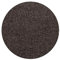 HomebyHome Teppich Wohnzimmer 160 cm Rund Braun Einfarbig Meliert Design - Schlafzimmer Teppich Kurzflor Extra Weich Pflegeleicht Teppiche Waschbar für Küche Esszimmer - Carpet Living Room