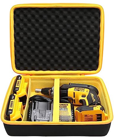 LTGEM Koffer kompatibel mit DCF630B/DCF6202/DCF622B 20V Max Trockenbau-Schraubenpistole (Innen: 31 x 22,9 x 8,9 cm, nur Koffer