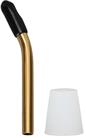 SUNGOOYUE Kettle Spout Extension Nozzle, Portable Stainless Steel Spout Coffee Pot Spout Tube Nozzle Extender for Home Kitchen Outdoor Use (White)