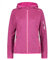 CMP Giacca in Knit-Tech da Donna con Cappuccio Fisso, Fuxia-Lighter, 50