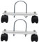 Eivdru 2 Piezas Soporte para Calentador eléctrico,Ruedas para radiadores eléctricos, Soporte de Aceite, radiador eléctrico hidroeléctrico, Calentador eléctrico Especial para Soporte de polea móvil