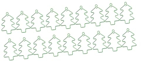 STOBOK Büroklammern Weihnachtsmotiv 18 Stk Geschenk Weihnachtsdeko Lesezeichen Office Hand Account Essentials Papiernadel Büro Weihnachtsbaum Büroklammern Weihnachtsfeier