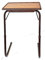 TABLE BUDDY | Adjustable multi position portable folding table mate for dining, workstation, bed tray, work, watch tv, study, outdoor and office furniture (Alder Wood)