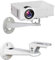Goshyda Mini Projector Wall Mount, Projector Hanger Security Camera Mounting Bracket, 360° Rotation Aluminum Alloy Shock Resistant Projector Stand