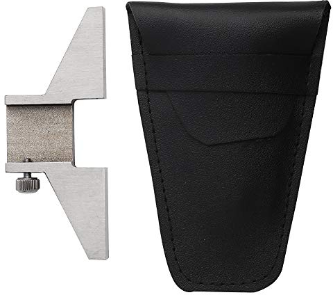 Rankomu Stahl Tiefenmessgerät Basis, Zubehör für Dial Digital Schieblehre, 180mm Länge