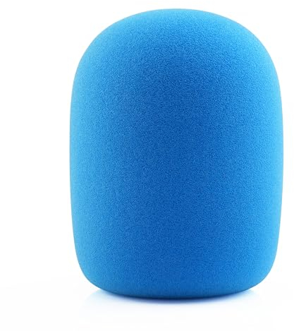 LEFXMOPHY Re20 Pop-Filter für Electro-Voice RE20 / RE27 / RE320 Mikrofon, WS-PL2 Windschutzscheiben-Ersatz für EV RE-20 / RE-27 / RE-320 Mikrofon, Himmelblaue Abdeckung