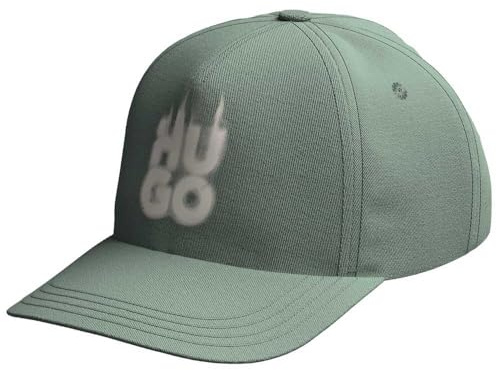 HUGO Herren Marsel-Smokey Cap aus Baumwoll-Twill mit Smoke-Logo