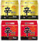 Starry Mart NS Ramyun Original & Spicy Chicken Korean Ramen Noodles Mix Bundle 120g (Pack of 20)