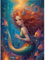 TWYYDP Jigsaw Puzzles for Adults 1000 Piece the Little Mermaid and Fish Animals Puzzles DIY Home Wall Decor Wooden Puzzles
