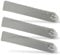 DEKAROX Set di 3 nervature per Candy Hoover Otsein 43005989 a coste 310 x 61 x 42 mm con 31 fori per lavatrice tamburo asciugatrice