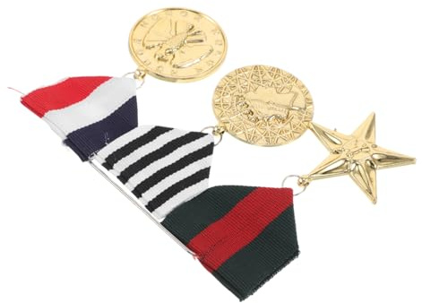FRCOLOR Cosplay Medaillen Auszeichnung für Karneval Masquerade Halloween Party Sportwettbewerbe Dekoratives Accessoire für Segler Kostüm