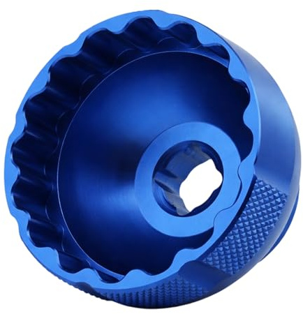 GYTFOG Bottom Bracket Removal Tool, Bicycle Bottom Bracket Wrench, Bicycle Bottom Bracket Tool, Bicycle Repair Tool for Repair and Maintenance of Bicycle Bearings and Pedals, Blue