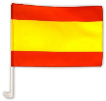 Autofahne Autoflagge Spanien 30 x 45 cm