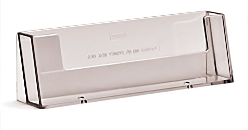 taymar DIN Lang Prospekthalter im Querformat, transparent