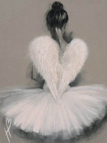 The Art Group Hazel Bowman Angel Wings Canvas Print, Cotton, Multi-Colour, 1.80 x 30.00 x 40.00 cm