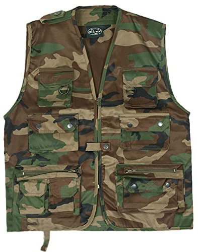 Mil-Tec Jagd-U Weste Woodland S