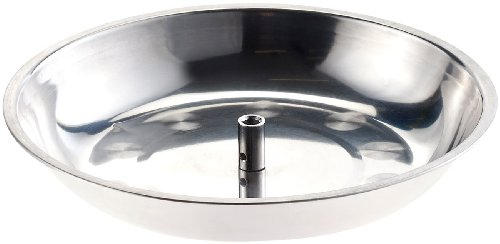 Rosenstein & Söhne Zubehör zu Mini Dönergrill: Edelstahl-Grillschalen für Döner-Grill DSG-200 und DSG-300 (Döner und Gyros-Grill, Maschine für Zuhause, Grillspiesse)