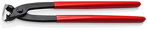 Knipex Tenaglia (Pinza per Ferraioli e Cementisti) Bonderizzata Nera, Rivestiti in Resina Sintetica 300 Mm 99 01 300 Ean