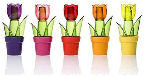 Herevin Salzstreuer in Tulpenform Pfefferstreuer Deko