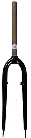 Oxford: Forks MTB 26'' x 1 1/8 Chromoly Threadless W/Bosses Black - Black - 26 x 1 1/8