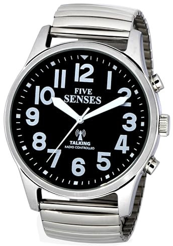 5 SENSES Atomic English Talking Watch Jumbo Size 43mm Talking Watch :1523