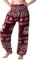 B BANGKOK PANTS Haremshose für Damen, Yoga, Boho-Kleidung mit Taschen, Einheitsgröße