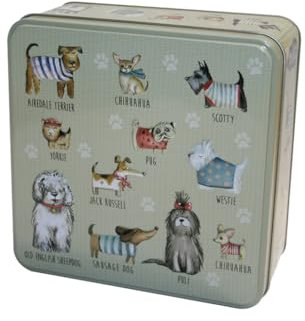 Grandma Wild's Dogs in Jumpers Biscuit Tin, 160g
